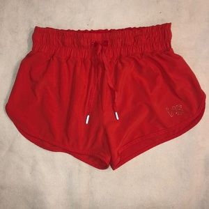 Victoria Secret Sport Women's Red Gym Shorts XS